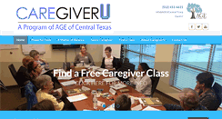 Desktop Screenshot of caregiverucentx.org
